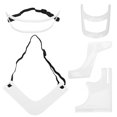 thumbnail image 1 of Beard Shaper Set, 5PCS Goatee Guide Beard Styling Template Hairline Grooming Beard Trimming Styling White Beard Shaper Tool Kit  for Home for Salon, 1 of 7