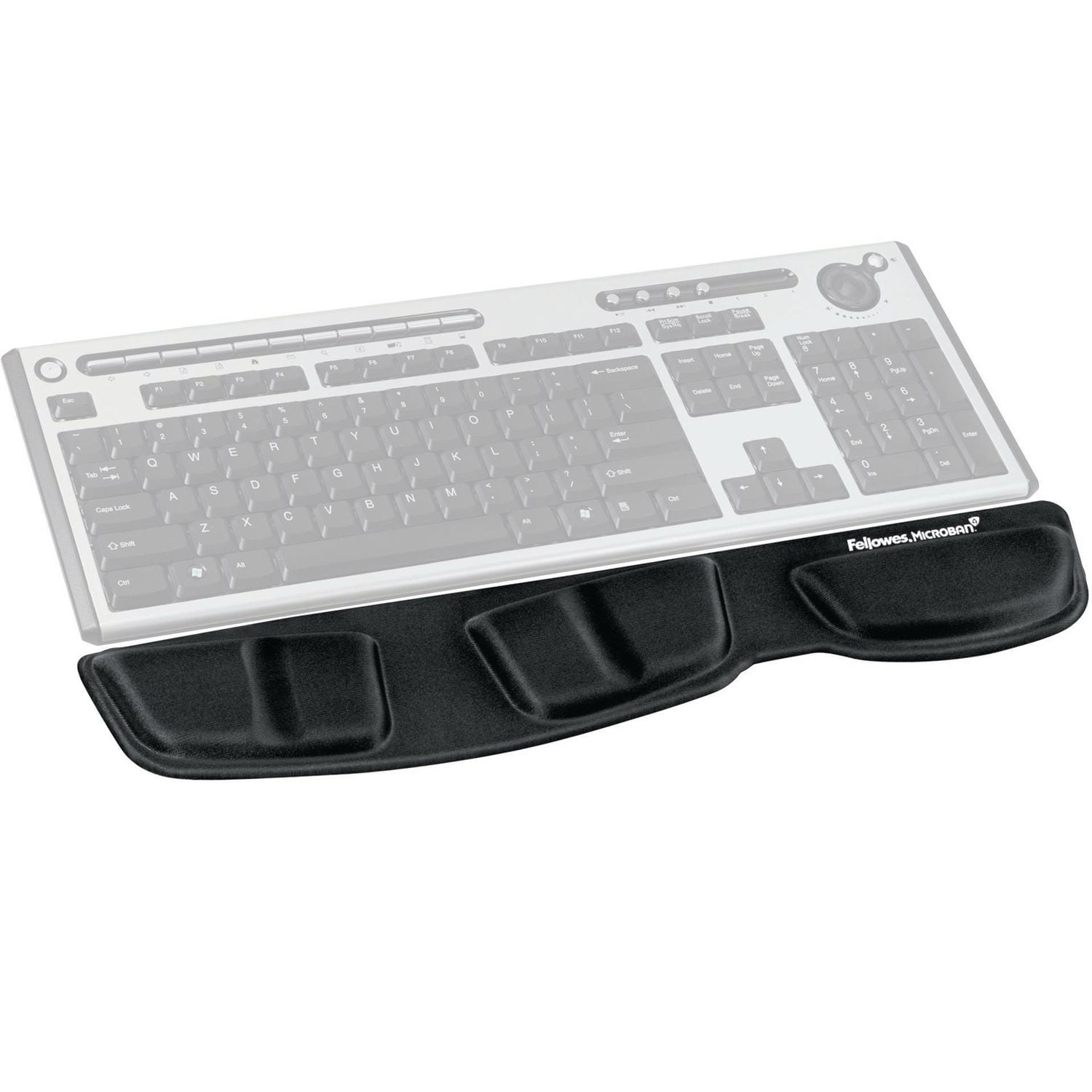 Keyboard Palm Support with Microban® Protection