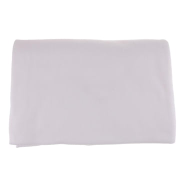 Polyester Anti Solid Fleece Fabric Warm Winter Fleece Solid Colours - White