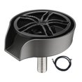 thumbnail image 1 of jifeng Automatic Glass Rinser Bottle Cleaner Coffee Mugs Cleaning Kitchen Tool Sink Cup Rinser for Kitchen Cafe Bar Sink Accessories Gray, 1 of 9