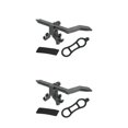 thumbnail image 2 of Youkk Easy-to Portable Bike Wheel Truing Stand Practical And Durable Convenient And Practical ABS Durable And Practical black 2Set, 2 of 6