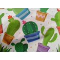 thumbnail image 5 of oneOone Silk Tabby Fabric Leaves & Floral Block Decor Fabric Printed BTY 42 Inch Wide, 5 of 5