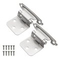 thumbnail image 1 of 2pcLot Kitchen Hinges Overlay Self Closing Face Mount Cupboard Door Hinge, 1 of 1