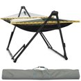 thumbnail image 1 of Tranquillo Support de Hamac Ajustable Unity, Hamac et Support de Camping Pliables, Support de Hamac Double en Acier Capacité de 800 Lb pour 2 Personnes, Support Préassemblé de Qualité Supérieure pour Intérieur Extérieur, Noir, 1 of 8