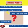 thumbnail image 3 of TDC Games Alphabet Mystery Puzzle - F is for Feline - 2 Puzzles - 500 pcs, 3 of 9