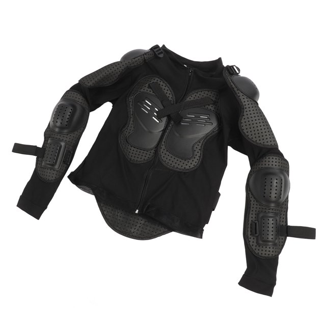 Gear Protective Jacket, PE Shell Motorcycle Protective Jacket Black For Riding