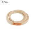 thumbnail image 3 of Unique Bargains 2pcs M26 Industrial Sewing Machine Belt 670mm Outer Girth Rubber Triangle V-Belt, 3 of 7