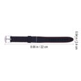 thumbnail image 4 of EeaseCA Watch Strap Waterproof Durable Silicone Watch Band Breathable Watch Wristband for Replacement 24mm (Black with Red Line), 4 of 8