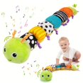 thumbnail image 2 of Baby Toys Plush Soothing Caterpillar Music Doll Puzzle, 2 of 5