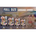 thumbnail image 4 of Luggage Cover Protector Travel Suitcase Covers Protective Skin for Carry On Baggage Fit 29-32 Inch Luggage, 4 of 5