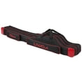 thumbnail image 1 of Lixada 3 Couches Sac de Pêche Sac Pliant Portable Canne à Pêche Porte-Bobine de Pêche Sac de Rangement Noir et Rouge 150cm, 1 of 7