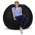 thumbnail image 1 of Comfy Sacks Memory Foam Bean Bag Chair, Aqua Marine Micro Suede, 1 of 2
