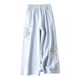 thumbnail image 1 of FNFYFH Liquidation Pantalon en Lin et Coton Doux pour Femme Ample, 1 of 2