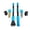Blue, variant on Binwennn Tire Brushes For Details Car Detail Splitting Brush Cleaning Kit Car Care Accessories Emblem Washing Tires Air Vents Soft Cleaning Brush Long Handle Wash Dish Brush Hard Water Shower Mop with