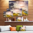 thumbnail image 3 of Lever de Soleil sur les Lacs du Piani - Grand Paysage Impression sur Toile, 3 of 4