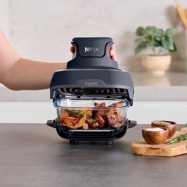 NINJA crispi 新品　未使用 Ninja Crispi™ Portable Cooking System with Crispi PowerPod™, 6 cup