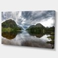 thumbnail image 2 of Highland Mirrored in Calm Waters - Landscape Canvas Art Print, 2 of 3
