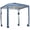 Bleu Foncé, variante sur Outsunny Parasol de Plage Cabana Lesté de 6,5 Pieds avec Sacs de Sable, Sac de Transport, Bleu