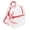 pink, variant on Dvkptbk knapsack knapsack Transparent Backpack Transparent Mini Backpack Suitable for Students' Bags