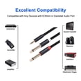 thumbnail image 4 of Cameland 3.5Mm 1/8 Inch Trs To 6.35Mm 1/4 Inch Ts Mono Stereo Y-Cable Splitter Cord, 4 of 9