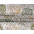 thumbnail image 5 of oneOone Velvet Olive Green Fabric Leaves Craft Projects Decor Fabric Printed By The Yard 58 Inch Wide, 5 of 5