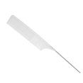 thumbnail image 1 of Unique Bargains Wide Tooth Hair Brush Tail Comb for Home Use Styling Comb Plastic White, 1 of 6