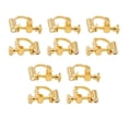thumbnail image 1 of fastboy 10pcs Ear Clip Converters Earring Accessories Handmade Fashionable Handheld Findings Turn Any Post Studs Into Clip-On Earrings Type5, 1 of 6