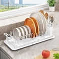 thumbnail image 4 of Dvkptbk White Sponge Holder for Kitchen Sink, Kitchen Sink Organizer Sponge Stand Rack Compact and Stylish Storage Tool, Kitchen Countertop Organizers and Storage Essentials, 4 of 6