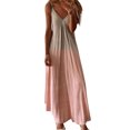thumbnail image 2 of Gspmoly Robes d'Été pour Femmes, Camisole Décontractée Sans Manches à Encolure en V Imprimée, Robe Longue Maxi Débardeur, Robes de Soirée pour Femmes en Liquidation, 2 of 5