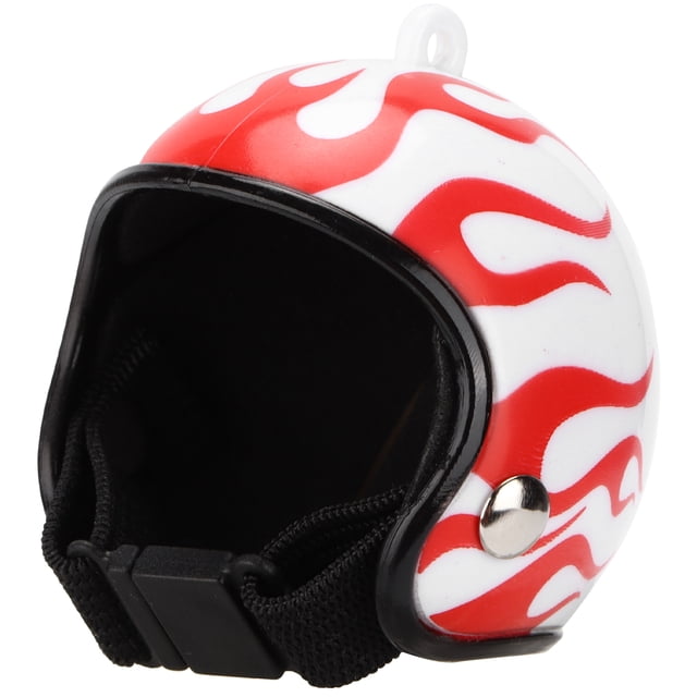 Funny Chicken Helmet, Quickly Identify Attractive Adjustable Chicken Helmet Interestin For Birds Red Flame