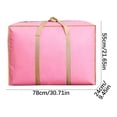 thumbnail image 2 of Sacs de déménagement surdimensionnés Sacs d'emballage Bagages scolaires Sacs d'emballage de vêtements Rangement de couettes Sacs en tissu filé,PENDANE,L, 2 of 9