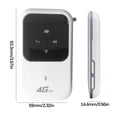 thumbnail image 3 of Appareil Hotspot Mobile Wi-Fi Générique Routeur de Réseau Sans Fil Portable Multicolore pour Voyage Plein Air, 3 of 7