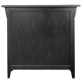 thumbnail image 4 of Leick Favorite Finds Mission Solid Wood Hall Stand in Black Slate, 4 of 10