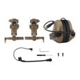 thumbnail image 3 of S SERENABLE Headset Heavy Duty Comfortable Hearing Protection for Radio Shooting Hunting Brown, 3 of 9
