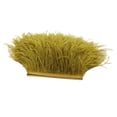 thumbnail image 2 of tredstone 1 Yard Dyed Ostrich Feather Fringe Trim Ribbon Embellishment Army green, 2 of 8