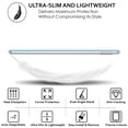 thumbnail image 4 of iPad PRO 12.9 Inch 1st [ Pro 12.9 1 Generation 2015 ] A1652 A1584 ML3Q2LL/A ML3N2LL/A ML3K2LL/A ML0H2LL/A ML0G2LL/A Trifold PC Lightweight Smart PU Leather Protective Hard Back Cover - Blue, 4 of 8