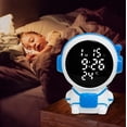thumbnail image 1 of TopLLC Réveil Électronique pour Petit Astronaute avec Mode Nuit Réglable et Surveillance de la Température Intérieure en Temps Réel pour Plus de Commodité et de Confort Réveil, 1 of 7