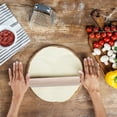 thumbnail image 4 of Rolling Pin 2 Hemu Wooden Roller with Movable Pressing Pin for Dumpling Skin and Baking – Durable Kitchen Tool for Smooth Even Dough, 4 of 8