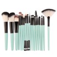 thumbnail image 2 of 18 pcs Makeup Brush Set tools Make-up Toiletry Kit Wool Make Up Brush Set, 2 of 8