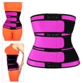 thumbnail image 4 of lionlar Neoprene Corset Belt Body Shaper Slimming Shaper Rose Red XL, 4 of 9