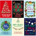 thumbnail image 1 of Holiday Cards for Employees Christmas Staff Appreciation Card Business Thank You Greeting Cards with Envelopes, 1 of 7