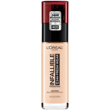 L'Oreal Paris Infallible Fresh Wear Liquid Foundation, Full Coverage