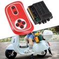 thumbnail image 3 of Weelye Rx57 6V 12V Récepteur Ce/Fcc Voiture Électrique pour Enfants Émetteur 2,4G Tx20 et Rx57 6V, 3 of 10