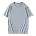 thumbnail image 4 of T-shirt Col Rond Homme Coton Mercerisé Manches Courtes Été, 4 of 9