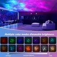thumbnail image 4 of Aurora Borealis Night Light Projector - 16 Colors Wooden Base A, 4 of 7