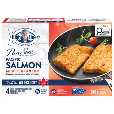 High Liner Pan-Sear Selects Mediterranean Wild Pacific Salmon, 540 g