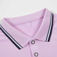 thumbnail image 4 of Chemises pour Hommes Chemises Décontractées pour Hommes Col Rabattu Manches Hautes Blouse, 4 of 8
