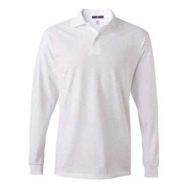 SpotShield 5050 Polo à Manches Longues, 2TG, Blanc