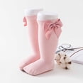 thumbnail image 4 of FAIWAD Baby Girls Knee High Socks Cotton Ruffled Tube Stockings Infant Toddler Cute Daily Long Socks, 4 of 4