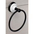 thumbnail image 2 of Kingston Brass BA1114MB Victorian Towel Ring, Matte Black, 2 of 3